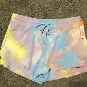 Tie Dye lounge shorts